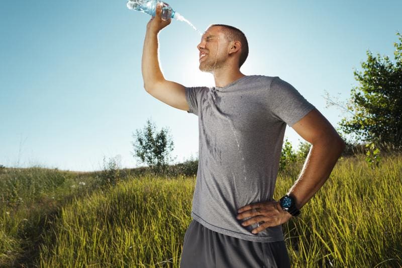 Cooling off after a run