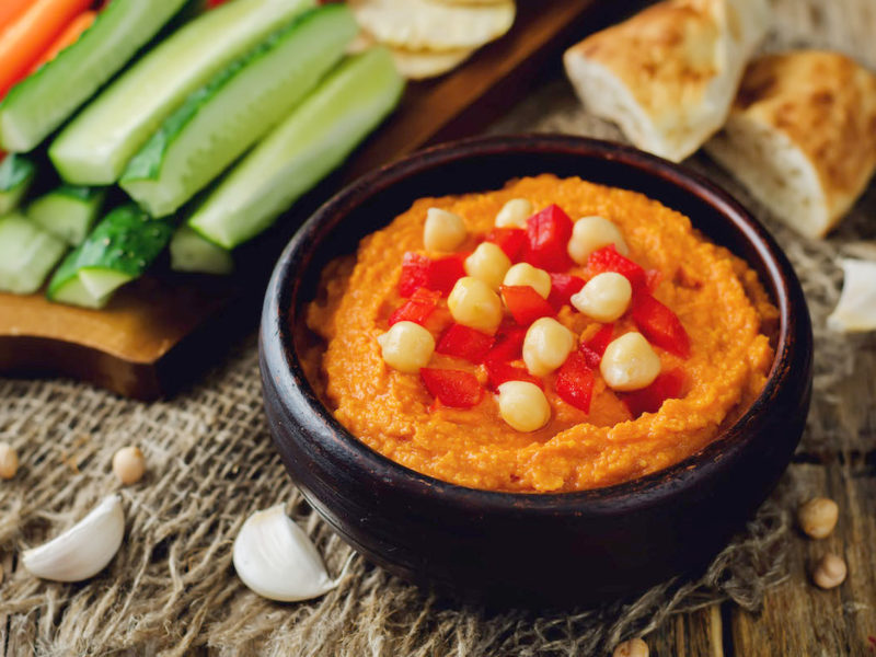 Roasted Pepper Hummus